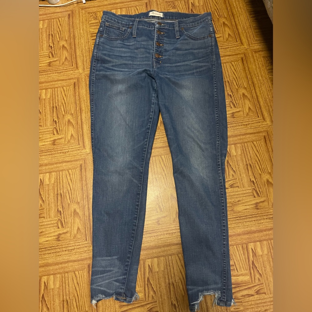 Madewell high rise skinny jean size 31